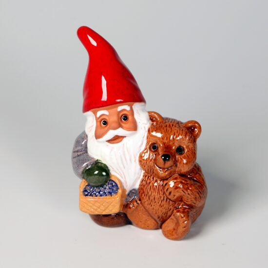 Nisse med bamse og blåbær