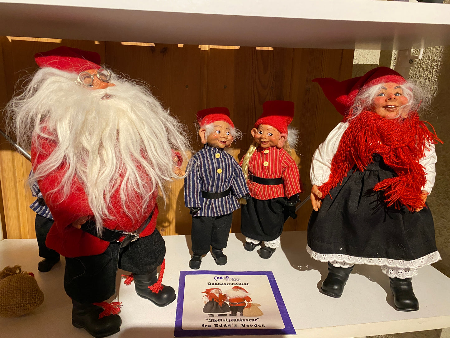 Slottsfjell nissene fra Eddas Verden - Div. Jul