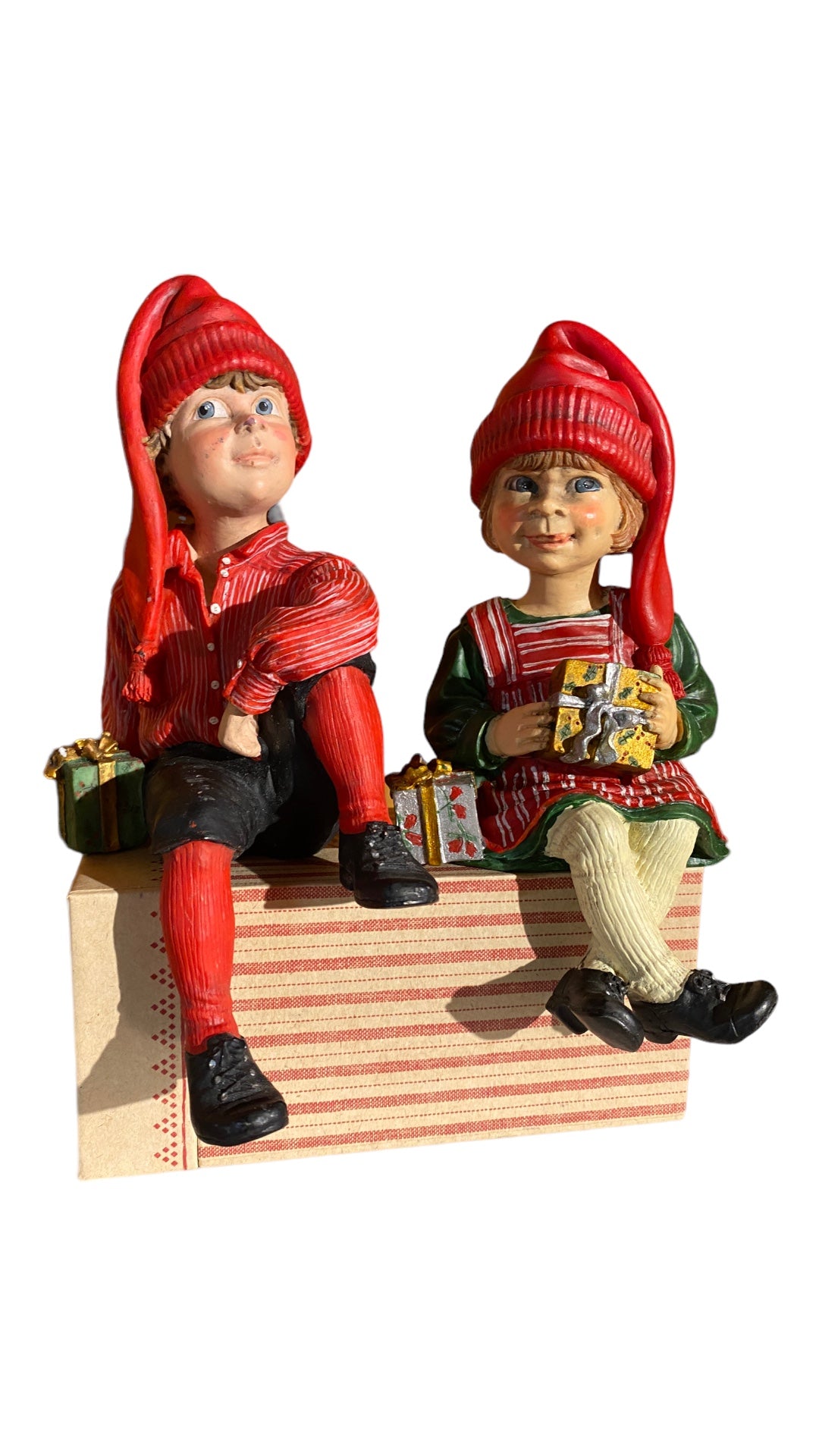 Julebarn som sitter - Candy Design