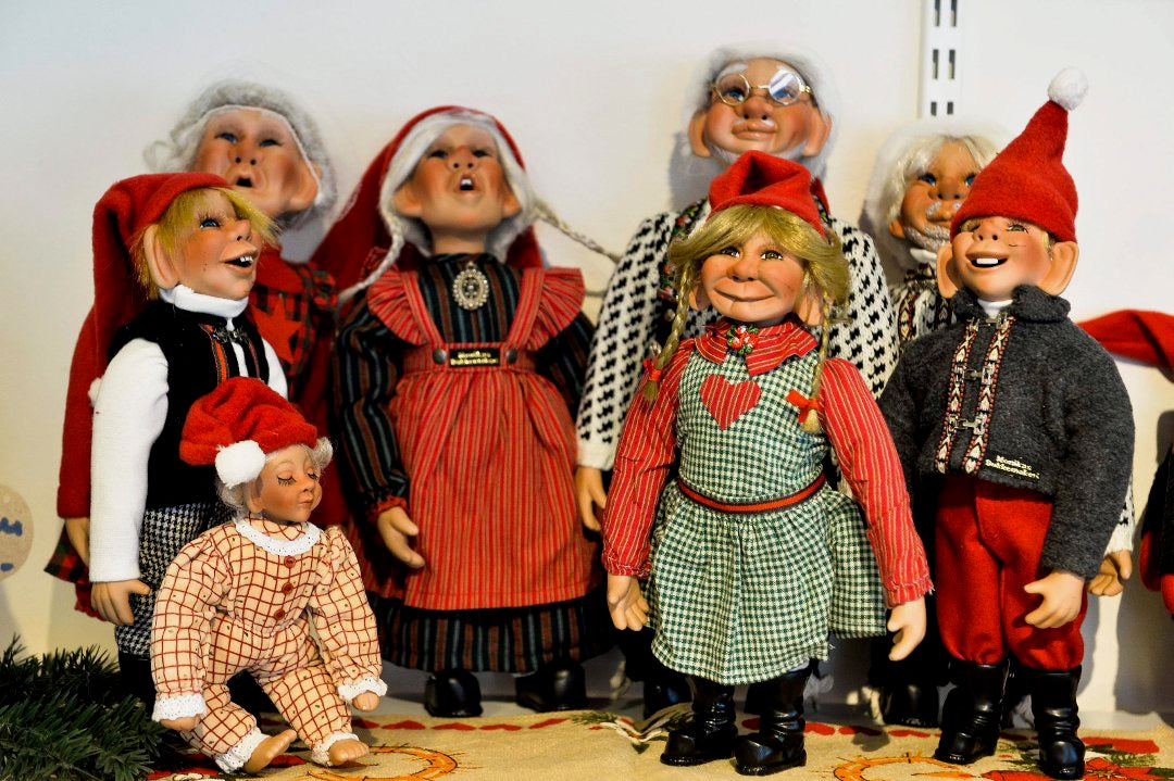 Stor nissefamilie - Unike nisser
