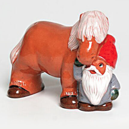 Nisse med hest - Rolf Berg